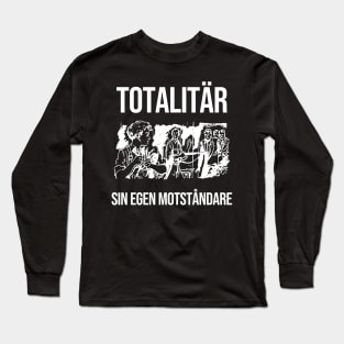 Totalitär - Sin Egen Motståndare - Tribute Artwork - Black Long Sleeve T-Shirt